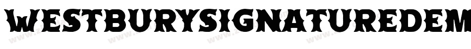 Westburysignaturedemoversion-l0le字体转换