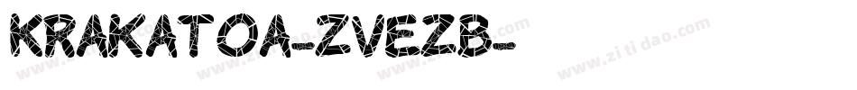 Krakatoa-ZVEzB字体转换