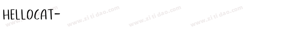 Hellocat字体转换