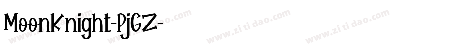 MoonKnight-PjGZ字体转换