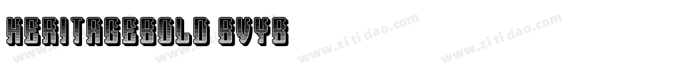 HeritageBold-BVYB字体转换