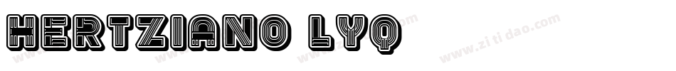 Hertziano-Lyq4字体转换