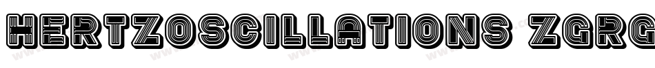 Hertzoscillations-zgRG字体转换