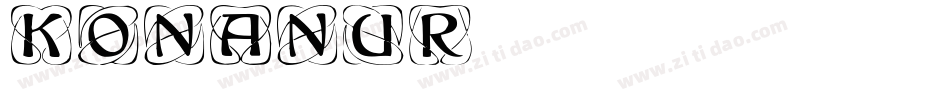Konanur_字体转换