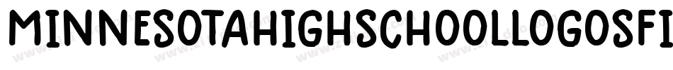 MinnesotaHighSchoolLogosFirstFontRegular-M95P字体转换
