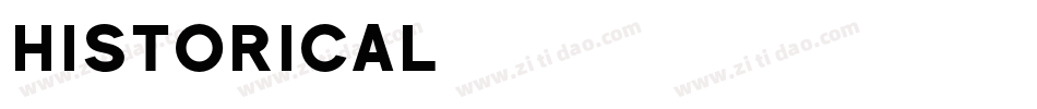 Historical字体转换