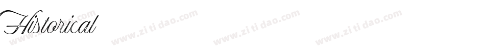 Historical字体转换