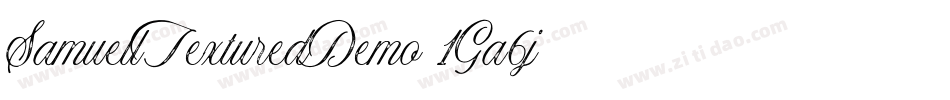 SamuellTexturedDemo-1Ga6j字体转换