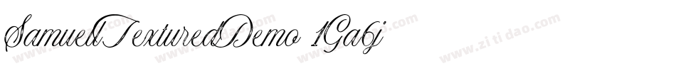 SamuellTexturedDemo-1Ga6j字体转换