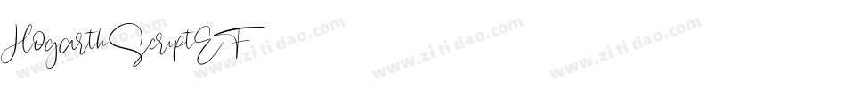 HogarthScriptEF字体转换