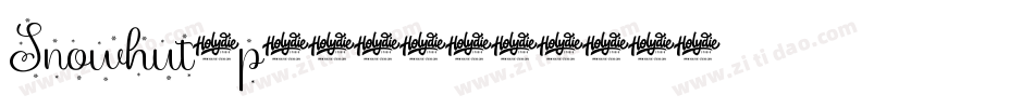 Snowhut-p7731字体转换