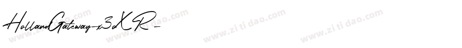 HollandGateway-x3oXR字体转换