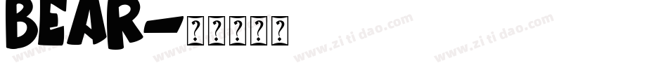 Bear字体转换