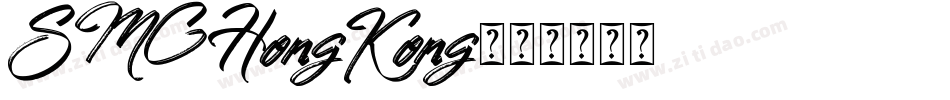 SMCHongKong字体转换