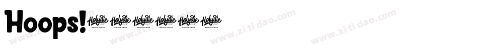 Hoops!字体转换