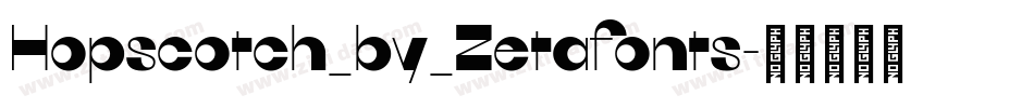 Hopscotch_by_Zetafonts字体转换
