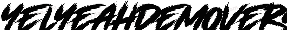 yelyeahDemoVersion字体转换