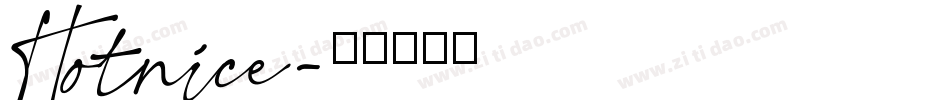 Hotnice字体转换