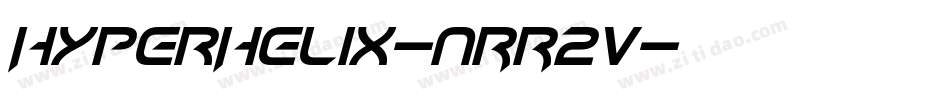 HyperHelix-nRR2V字体转换