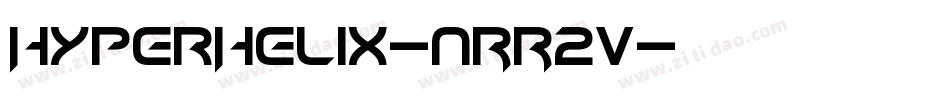 HyperHelix-nRR2V字体转换