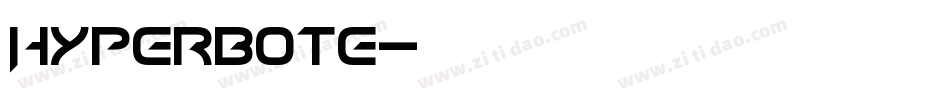 Hyperbote字体转换