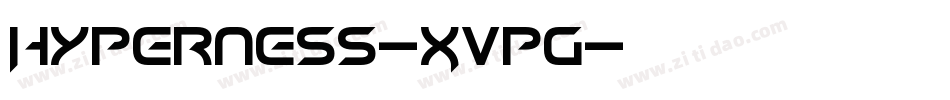 Hyperness-XVpG字体转换