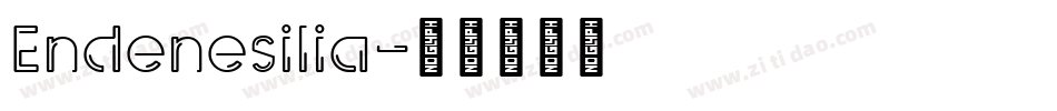 Endenesilia字体转换
