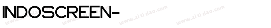INDOSCREEN字体转换