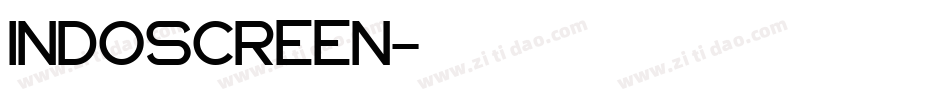INDOSCREEN字体转换