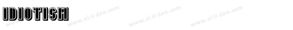 Idiotism字体转换