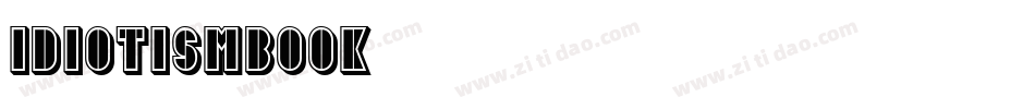 IdiotismBook字体转换