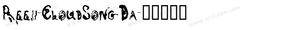 Reeji-CloudSongDa字体转换