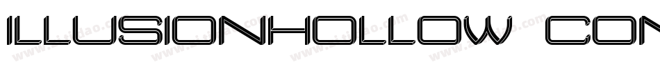 IllusionHollow-Condensed字体转换