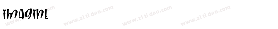 imagine字体转换