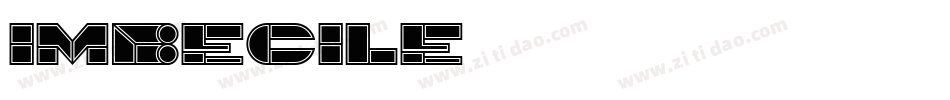 Imbecile字体转换
