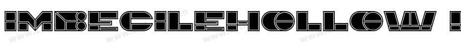 ImbecileHollow-Heavy字体转换