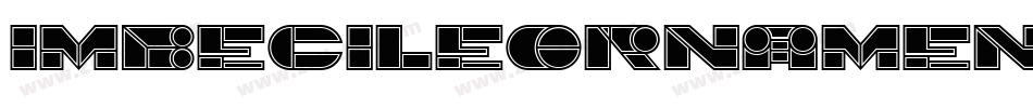 ImbecileOrnamental-Filled字体转换