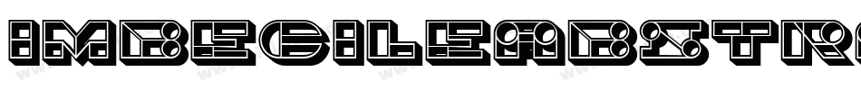 ImbecileAbstract-HeavyFilled字体转换