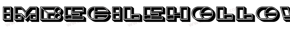 ImbecileHollow字体转换