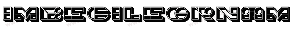 ImbecileOrnamental-Filled字体转换