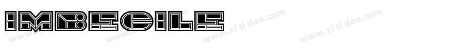 Imbecile字体转换