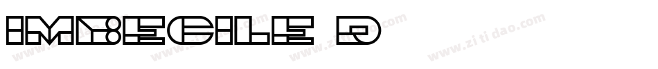 Imbecile3D字体转换