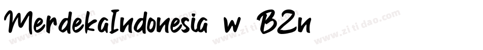 MerdekaIndonesia-w1BZn字体转换