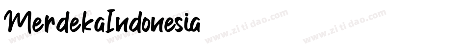 MerdekaIndonesia字体转换