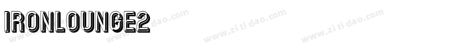 IRONLOUNGE2字体转换