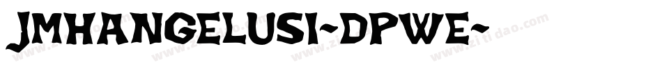JmhAngelusI-dPwE字体转换