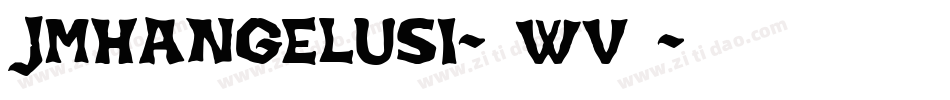 JmhAngelusI-3Wv6字体转换