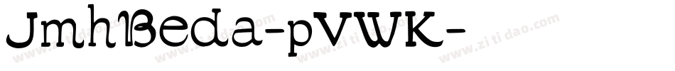 JmhBeda-pVWK字体转换