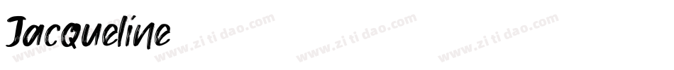 Jacqueline字体转换