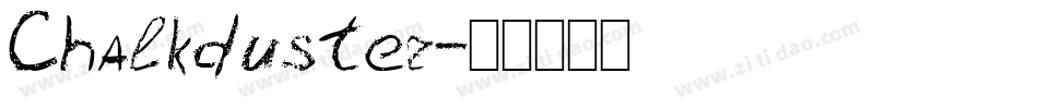 Chalkduster字体转换